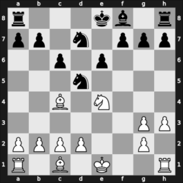 1931 Bled – Round 1 – Spielmann, Rudolf – 1/2-1/2 – Flohr, Salo – G88