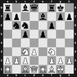 1931 Bled – Round 1 – Maroczy, Geza – 0-1 – Flohr, Salo – G122
