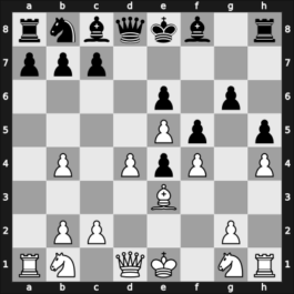 1931 Bled – Round 1 – Spielmann, Rudolf – 0-1 – Colle, Edgar – G126