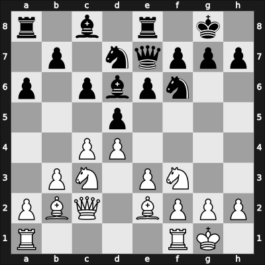1931 Bled – Round 1 – Nimzowitsch, Aron – 0-1 – Pirc, Vasja – G132