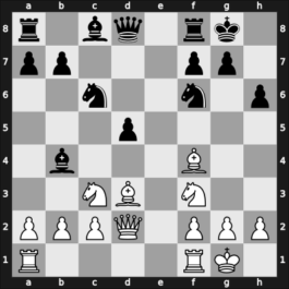 1931 Bled – Round 3 – Nimzowitsch, Aron – 1/2-1/2 – Bogoljubow, Efim – G134