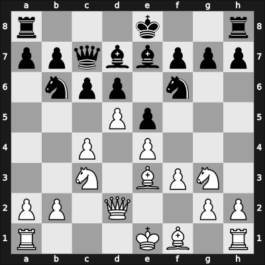 1931 Bled – Round 15 – Nimzowitsch, Aron – 1-0 – Flohr, Salo – G141