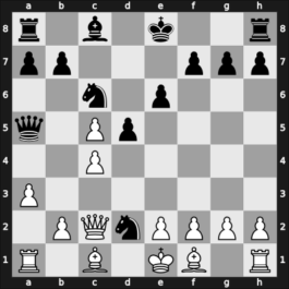 1931 Bled – Round 16 – Bogoljubow, Efim – 0-1 – Nimzowitsch, Aron – G144