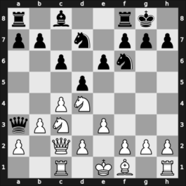 1931 Bled – Round ? – Nimzowitsch, Aron – 1-0 – Maróczy, Géza – G168