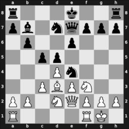 1931 Budapest – Round 1 – Pikler, Robert – 1/2-1/2 – Negyesy, Gyorgy – G5
