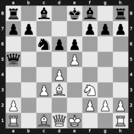 1931 Budapest – Round 2 – Maroczy, Geza – 1/2-1/2 – Pikler, Robert – G27