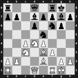 1931 Budapest – Round 4 – Gruber, Sandor – 1/2-1/2 – Havasi, Kornel – G31