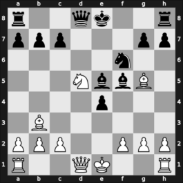 1931 Budapest – Round 6 – Negyesy, Gyorgy – 1/2-1/2 – Rethy, Pal – G43
