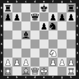 1931 Budapest – Round 8 – Negyesy, Gyorgy – 1/2-1/2 – Szekely, Jeno – G49