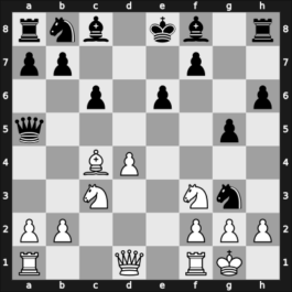 1931 Budapest – Round 12 – Gruber, Sandor – 1-0 – Negyesy, Gyorgy – G64