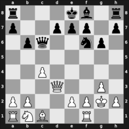 1931 Buenos Aires – Round 1 – Cristia, Jose Maria – 1/2-1/2 – Concepcion Villegas, Bryan Uriel – G17