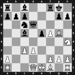 1931 Moskou ch-URS – Round 1 – Mazel, Isaak Y – 1/2-1/2 – Goglidze, Viktor – G4