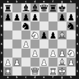 1931 Moskou ch-URS – Round 1 – Kirillov, Vladimir – 1/2-1/2 – Alatortsev, Vladimir N. – G6