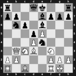 1931 Moskou ch-URS – Round 1 – Riumin, Nikolai – 1-0 – Verlinsky, Boris – G22