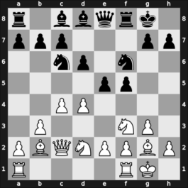 1931 Moskou ch-URS – Round 1 – Budo, Alexander Semenovich – 0-1 – Ilyin Zhenevsky, Alexander – G27
