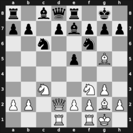 1931 Moskou ch-URS – Round 1 – Kasparian, Genrikh – 0-1 – Ilyin Zhenevsky, Alexander – G28