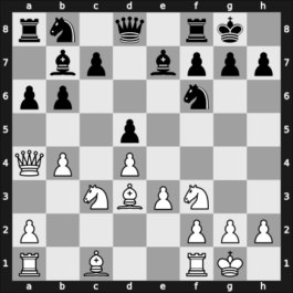 1931 Moskou ch-URS – Round 1 – Alatortsev, Vladimir N. – 0-1 – Lisitsin, Georgy – G40