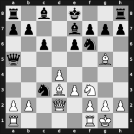 1931 Moskou ch-URS – Round 1 – Alatortsev, Vladimir N. – 1/2-1/2 – Riumin, Nikolai – G48