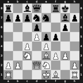 1931 Moskou ch-URS – Round 1 – Botvinnik, Mikhail – 1-0 – Alatortsev, Vladimir N. – G57