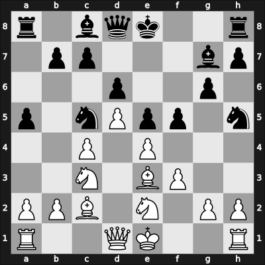 1931 Moskou ch-URS – Round 1 – Verlinsky, Boris – 1/2-1/2 – Kasparian, Genrikh – G59