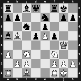 1931 Moskou ch-URS – Round 1 – Yudovich, Mikhail M – 0-1 – Botvinnik, Mikhail – G110