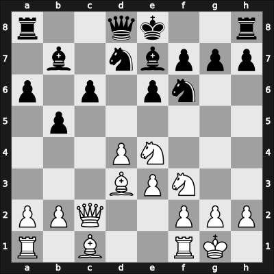 1931 Nice – Round 5 – Duchamp, Marcel – 0-1 – Mieses, Jacques – G12