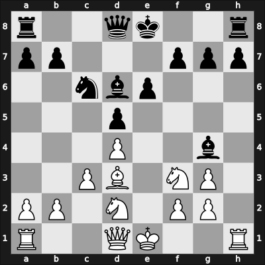 1931 Praag olm – Round 1 – Romih, Max – 0-1 – Van den Bosch, Johannes – G8