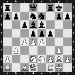 1931 Praag olm – Round 1 – Hanssen, Lasse Preben – 0-1 – Tartakower, Savielly – G20