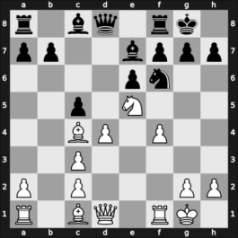 1931 Praag olm – Round 6 – Gromer, Aristide – 1-0 – Hanssen, Lasse Preben – G37