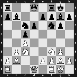 1931 Praag olm – Round 8 – Rosselli del Turco, Stefano – 0-1 – Alekhine, Alexander – G43