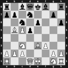 1931 Praag olm – Round 13 – Vilardebo, Jose – 0-1 – Kmoch, Hans – G52