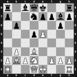 1931 Praag olm – Round 13 – Tartakower, Savielly – 1-0 – Gilg, Karl – G55