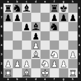1931 Praag olm – Round 14 – Tartakower, Savielly – 1/2-1/2 – Alekhine, Alexander – G57