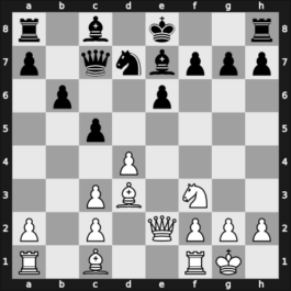1931 Praag olm – Round 10 – Van den Bosch, Johannes – 0-1 – Becker Griesbeck, Achille – G9