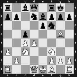 1931 Prague CSR – Round 14 – Skalicka, Karel – 1-0 – Larsen, Odd Ingolf – G43