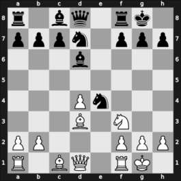 1931 Prague ol – Round 15 – Sultan Khan, Mir – 1/2-1/2 – Rosselli del Turco, Stefano – G61