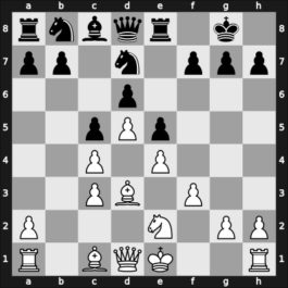 1931 Prague ol Prague CZE – Round 2 – Bogoljubow, Efim – 1-0 – Johner, Hans – G7