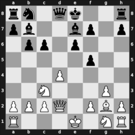 1932 Amsterdam/Karlsbad m – Round 14 – Euwe, Max – 1/2-1/2 – Flohr, Salo – G14
