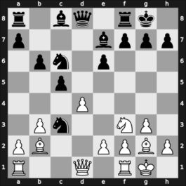1932 Amsterdam/Karlsbad m – Round 16 – Euwe, Max – 1/2-1/2 – Flohr, Salo – G15