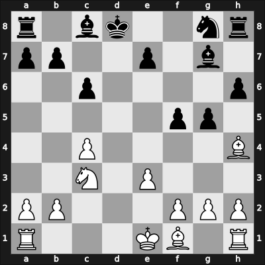 1932 BCF Ch 25. Major Open – Round 2 – Wallis, Philip N – 1/2-1/2 – Koltanowski, George – G4