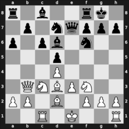 1932 Bern – Round 3 – Johner, Hans – 1/2-1/2 – Flohr, Salo – G32
