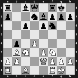 1932 Bern – Round 6 – Johner, Hans – 0-1 – Bogoljubow, Efim – G51