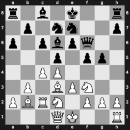 1932 Bern – Round 10 – Flohr, Salo – 1/2-1/2 – Sultan Khan, Mir – G78
