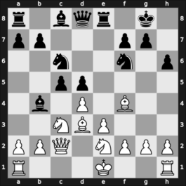 1932 Budapest – Round 1 – Negyesy, Gyorgy – 1/2-1/2 – Gruenfeld, Ernst – G15