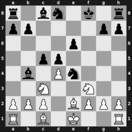 1932 Cambridge Premier – Round 2 – Milner Barry, Philip – 0-1 – Thomas, George Alan – G6