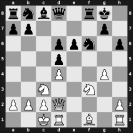 1932 Cambridge Premier – Round 4 – Menchik, Vera Frantsevna – 0-1 – Sultan Khan, Mir – G10