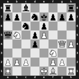 1932 Cambridge Premier – Round 6 – Alexander, Conol Hugh – 1/2-1/2 – Menchik, Vera – G17