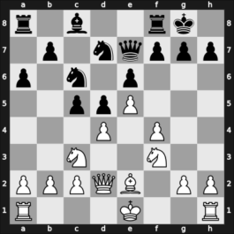 1932 Hastings3233 – Round 8 – Jackson, Edward Mackenzie – 0-1 – Menchik, Vera Frantsevna – G39