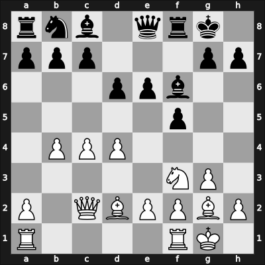 1932 Leningrad – Round 1 – Budo, Alexander Semenovich – 0-1 – Ilyin Zhenevsky, Alexander – G6