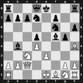 1932 Leningrad – Round 1 – Ragozin, Viacheslav – 0-1 – Levenfish, Grigory – G11